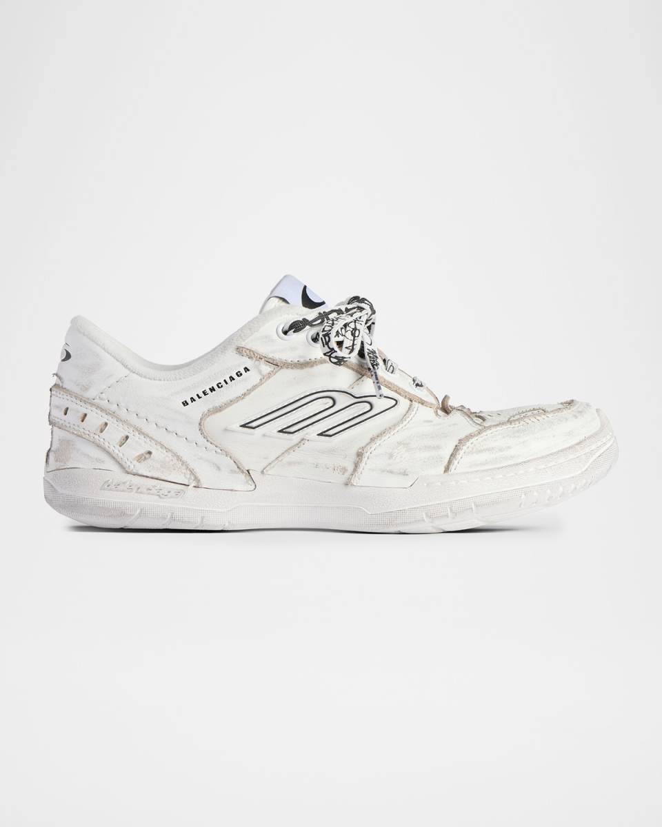 Hamptons Leather Low-Top Sneakers